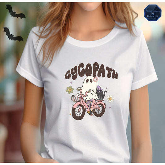 Cycopath Ghost Retro T-shirt