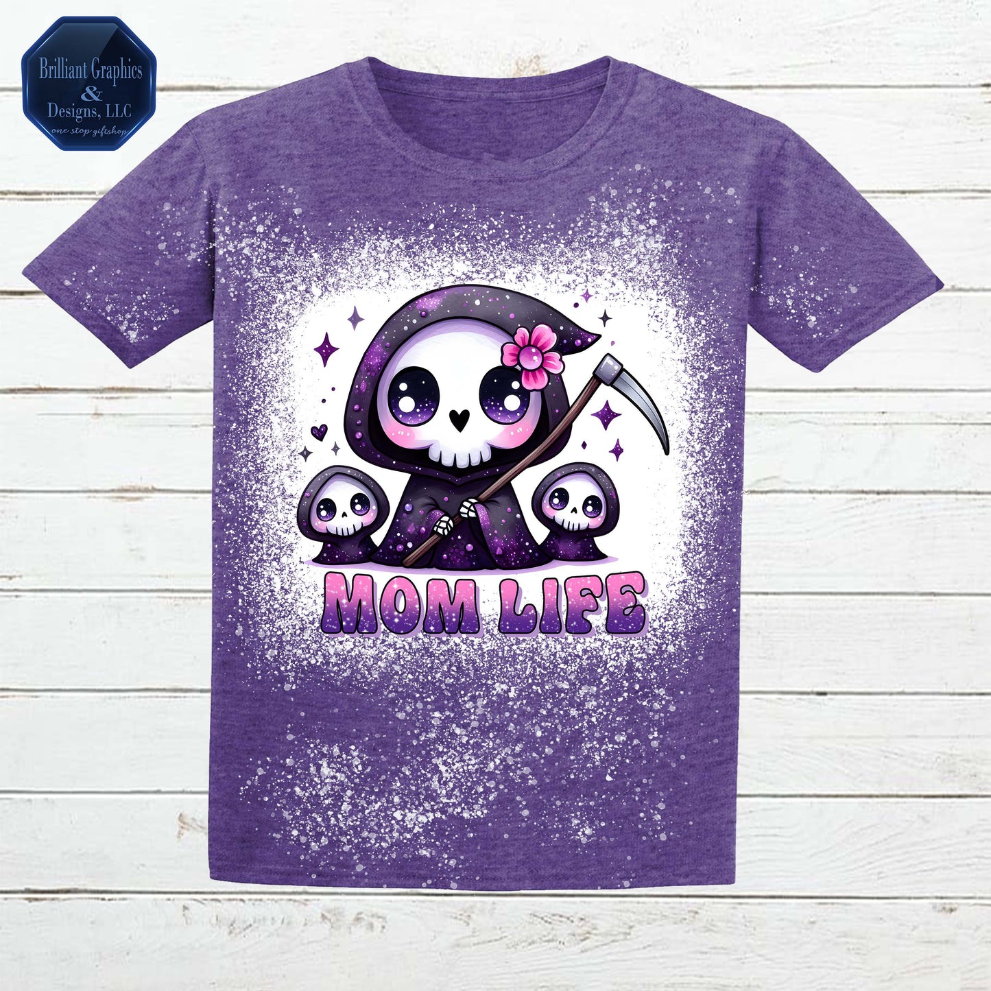 Mom Life, Ghost T-shirt