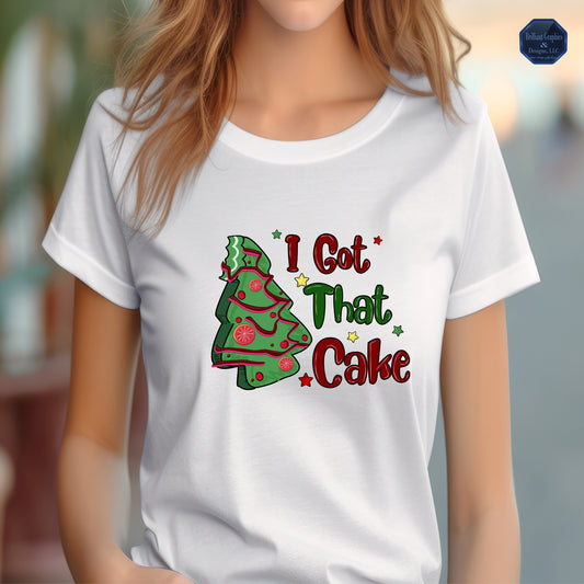 I Got That Cake, Christmas Tree Cake T-shirt