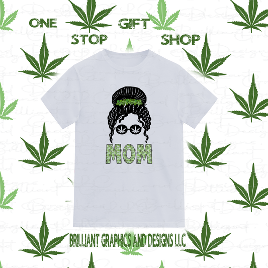 Cannabis Mom Life T-shirt