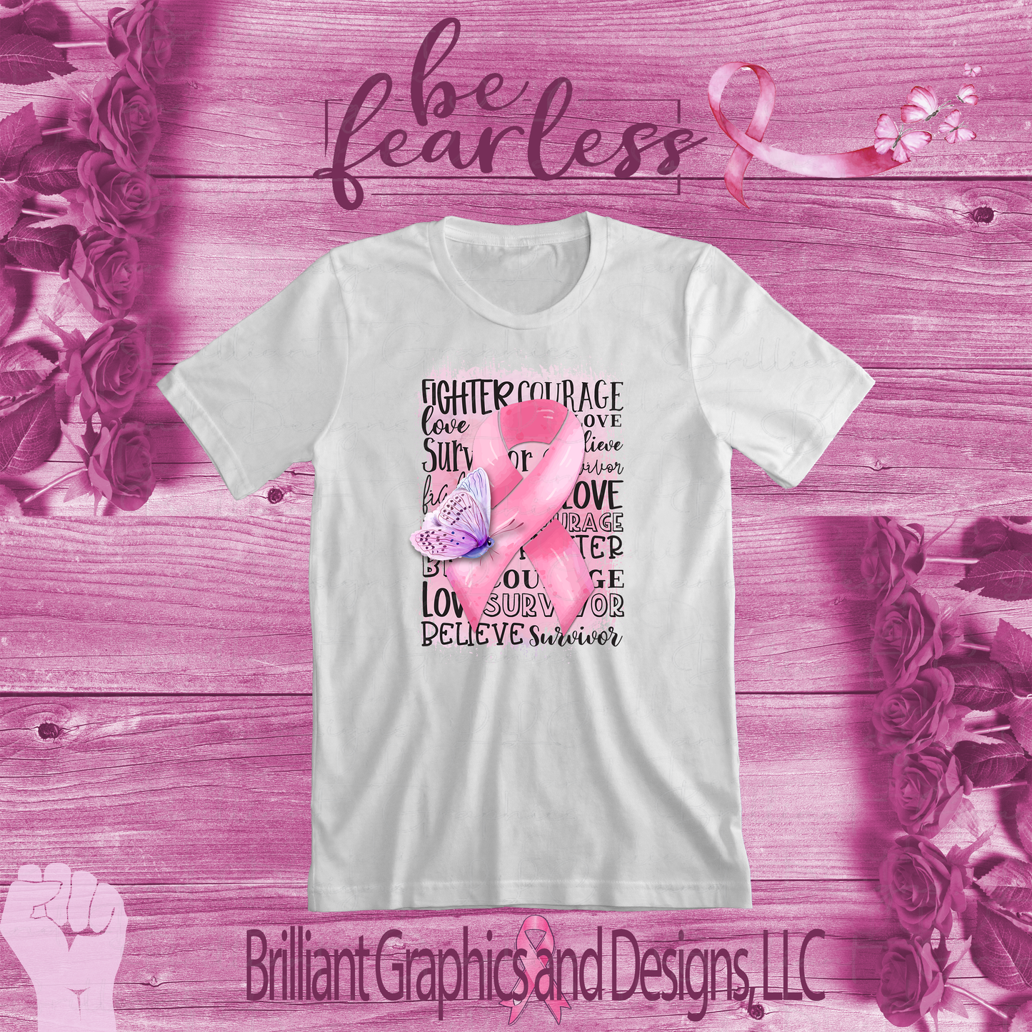 Fight Breast Cancer Awareness T-shirt