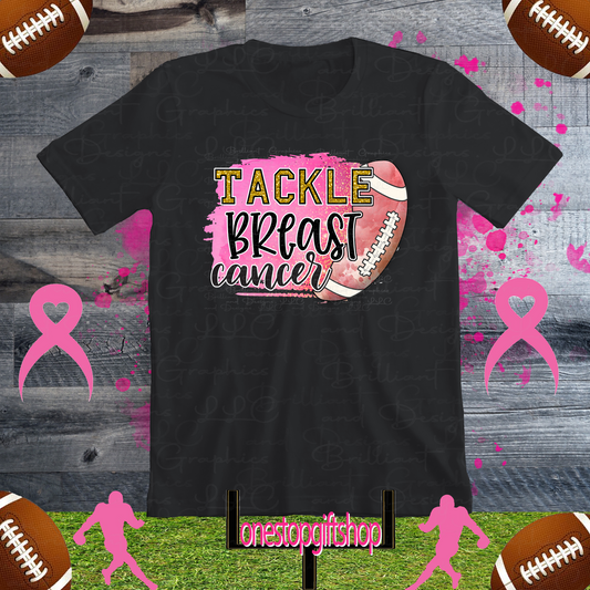Youth Tackle Breast Cancer Support T-shirt