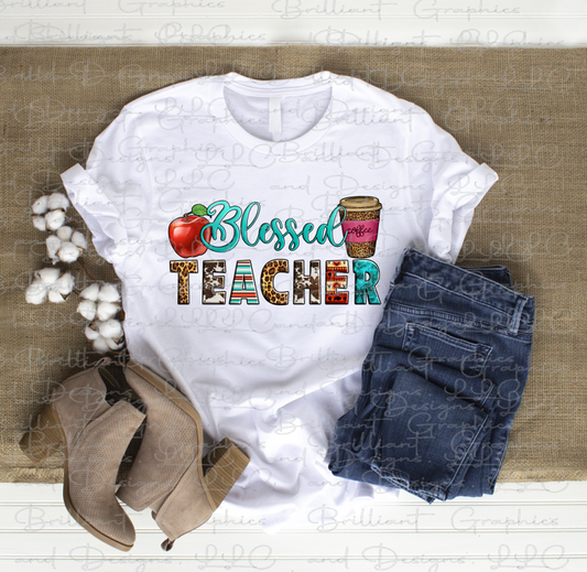 Blessed Teacher Tshirt